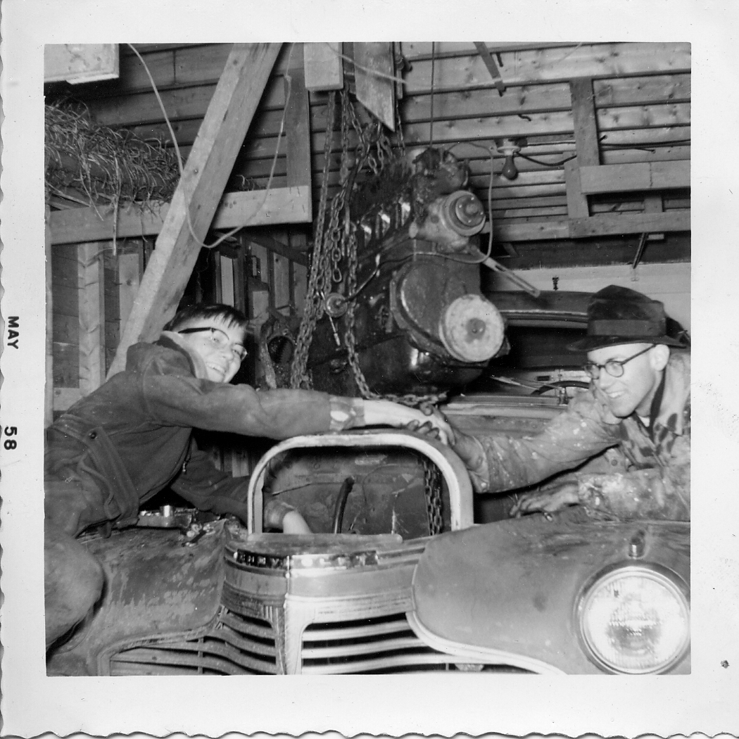 DickHarrison_1957 12 #008 Dick, Bill, 41 Chev