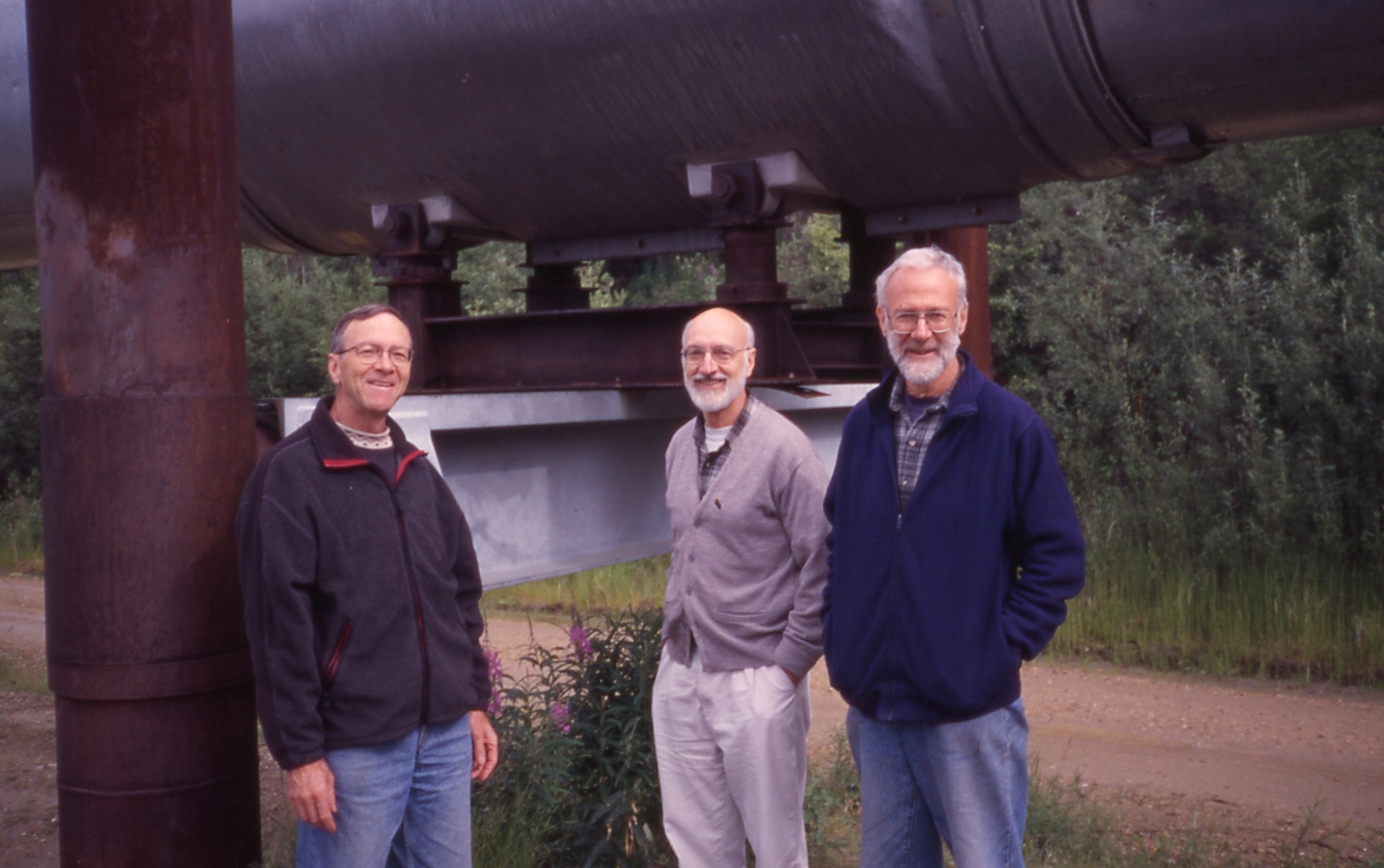 DickHarrison_2001 07 #051 Dick, Evans, Bill - Alaska Pipeline