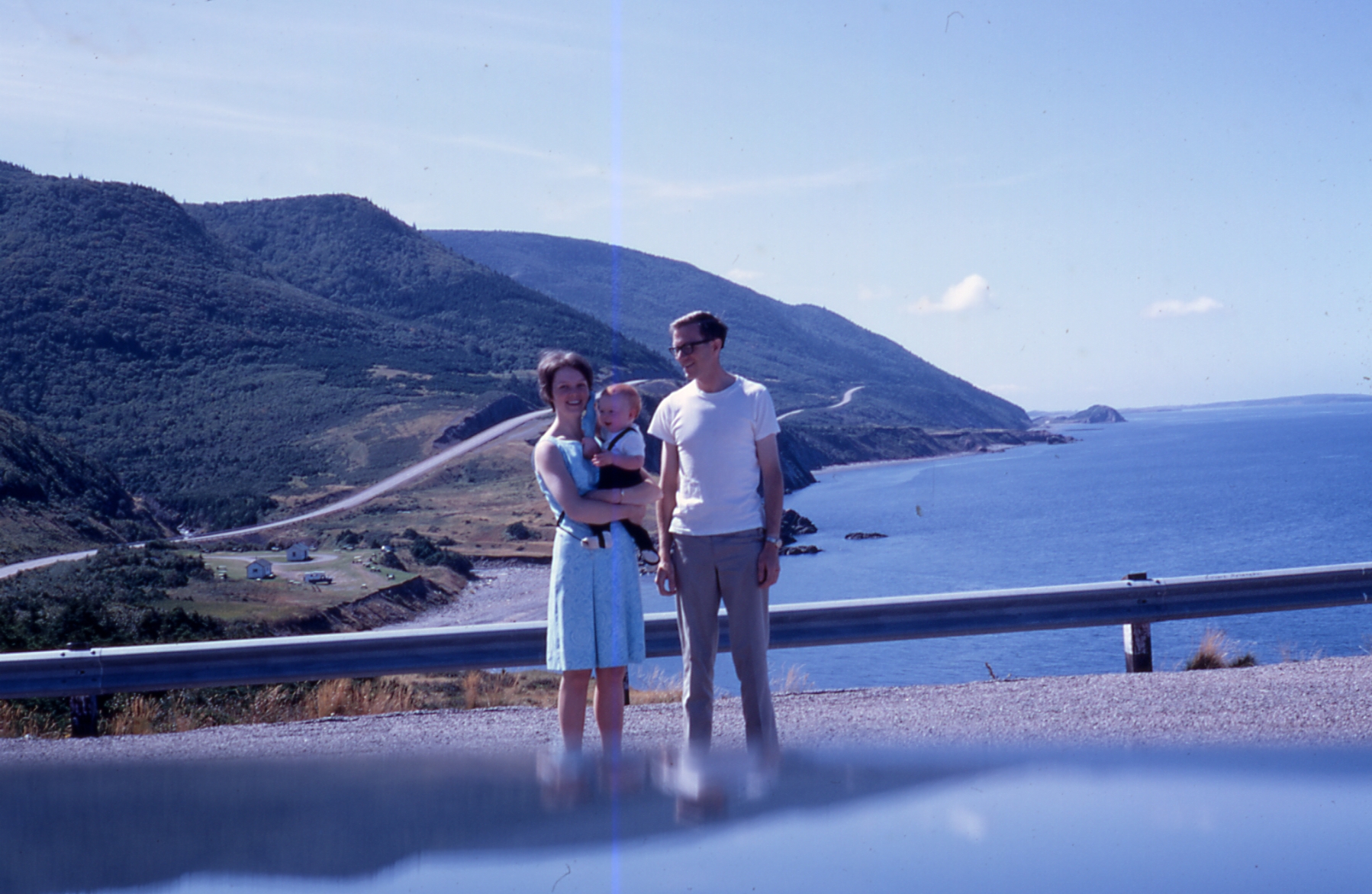 1968 08 #008 Cabot Trail Trip - Sue, John, Dick