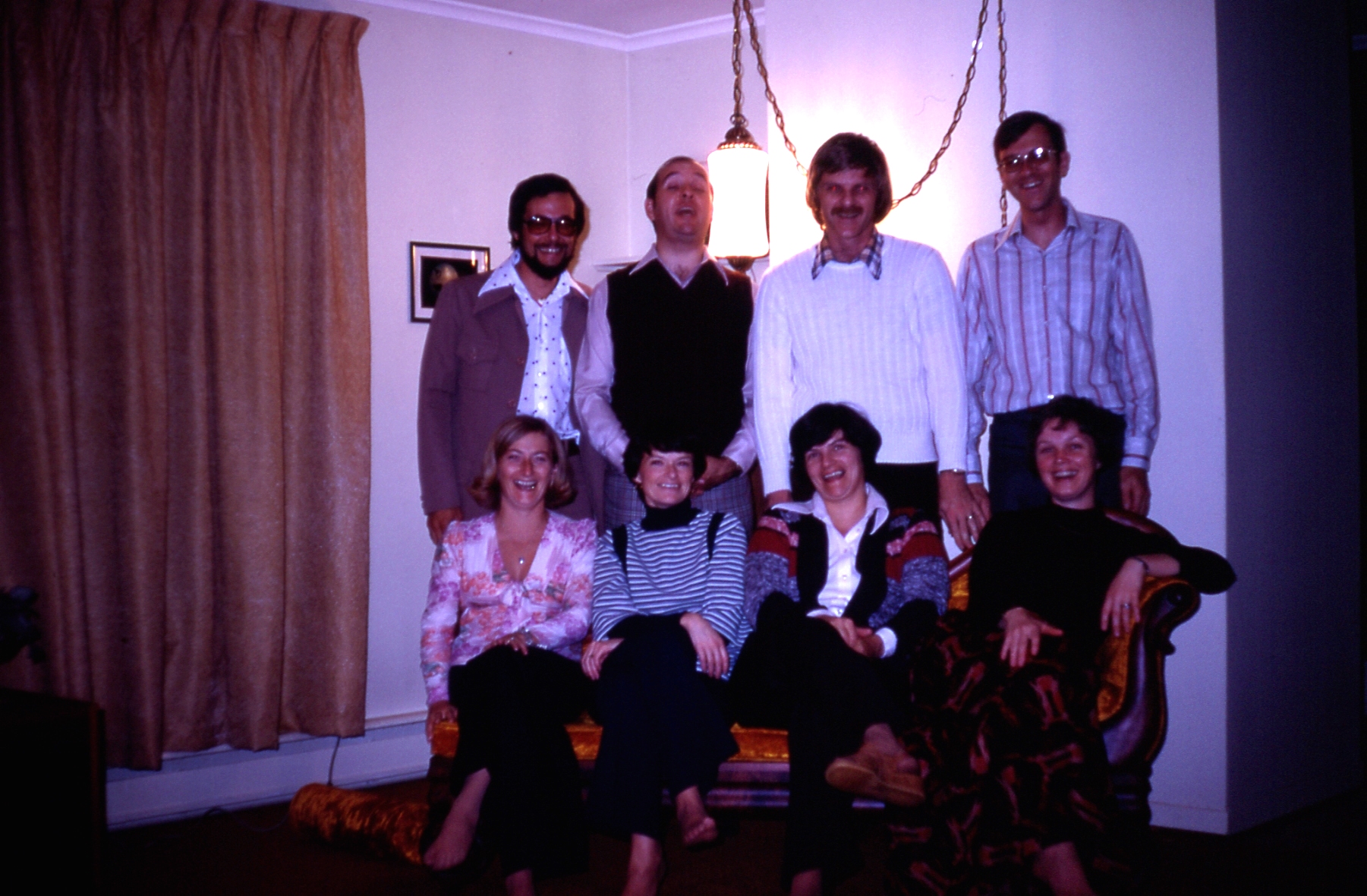 1976 10 #008 Johnsons, Capsons, Steens, Harrisons
