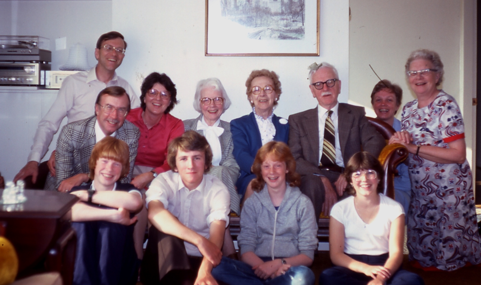 1983 06 #014 Family - 40th Anniversary