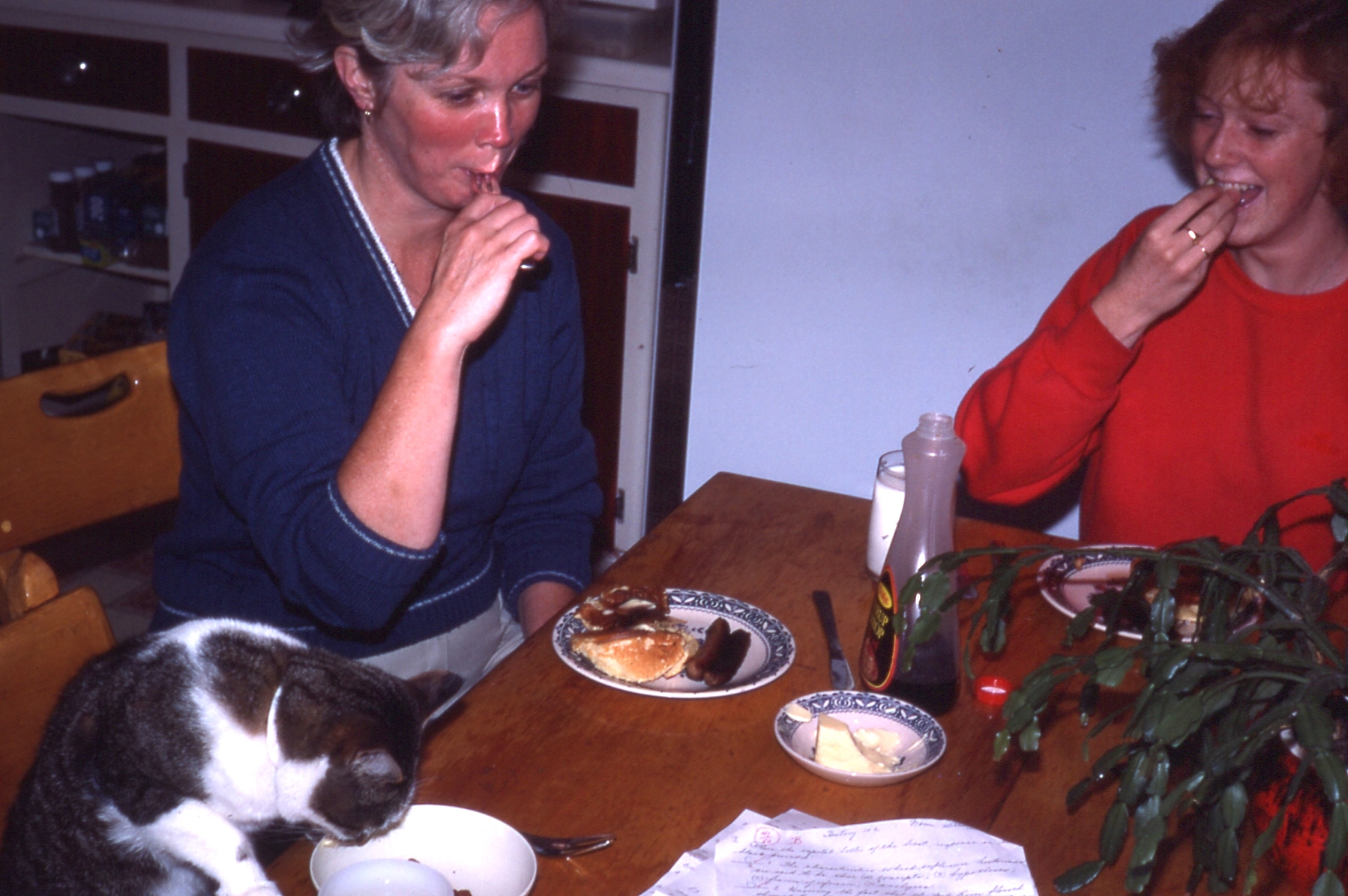 1985 09 #001 Henri, Sue, Heather