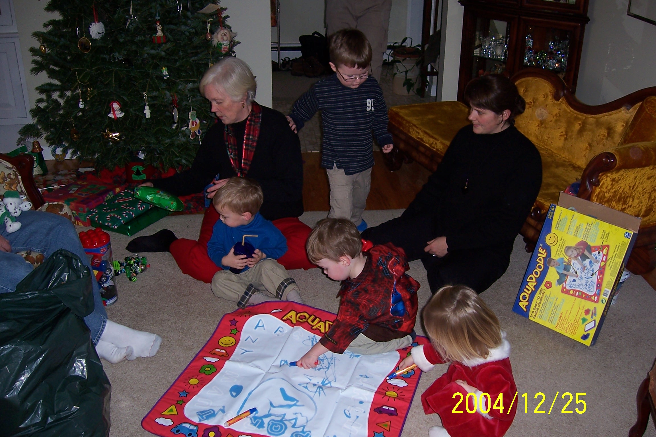 2004 12 25 Harrisons and Finkles