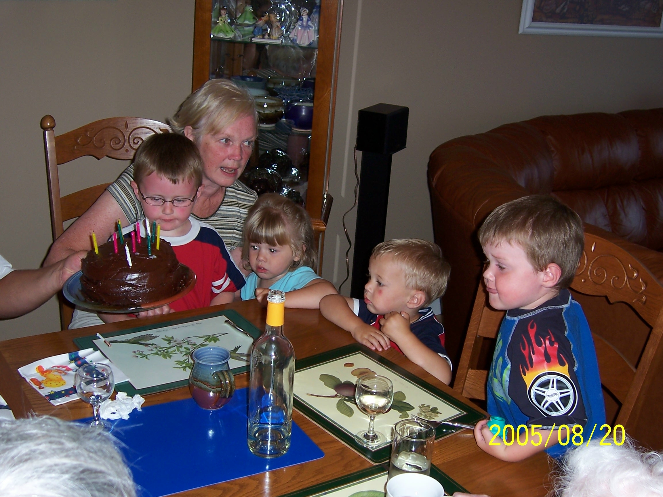 2005 08 20 Nan & Grandchildren