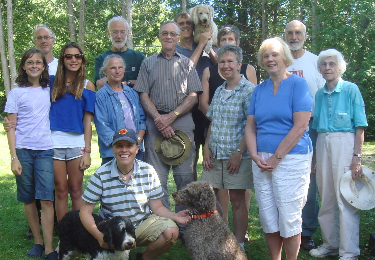 2013 08 25 Harrisons and all at Cottage