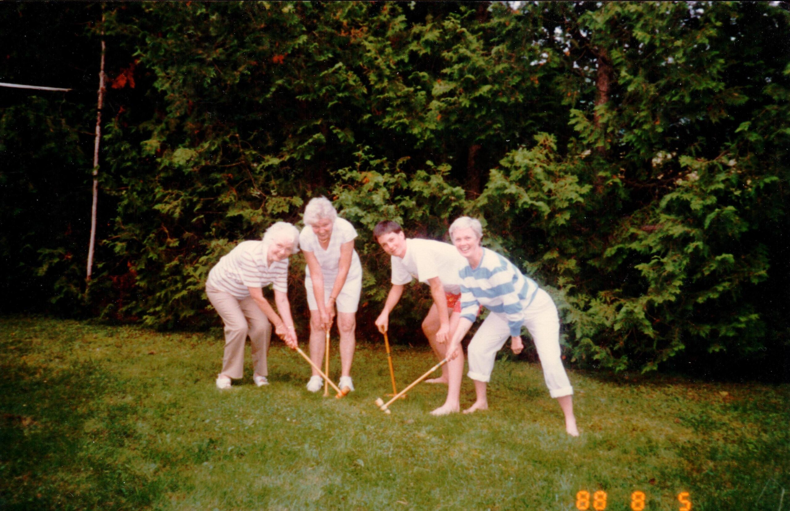 1988 Croquet pros
